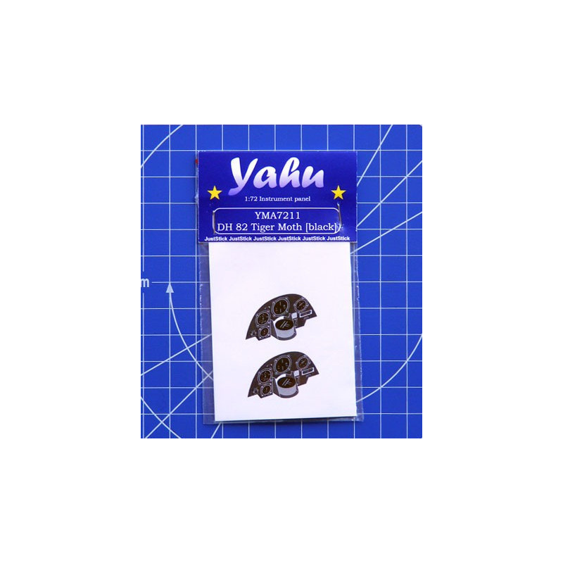 Instrument Panel  DH 82 Tiger Moth (black)