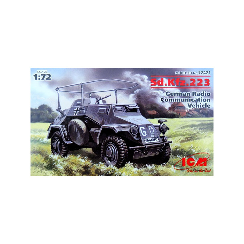 Sd.Kfz.223 WWII German radio communication vehicle
