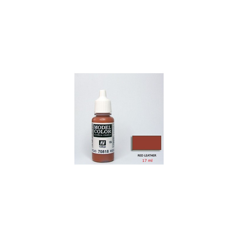 RED LEATHER  acrilic (17 ml)