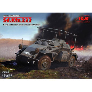 German armored car Sd.Kfz.223, WWII