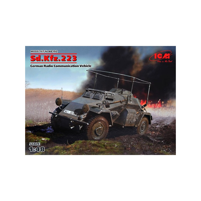 German armored car Sd.Kfz.223, WWII