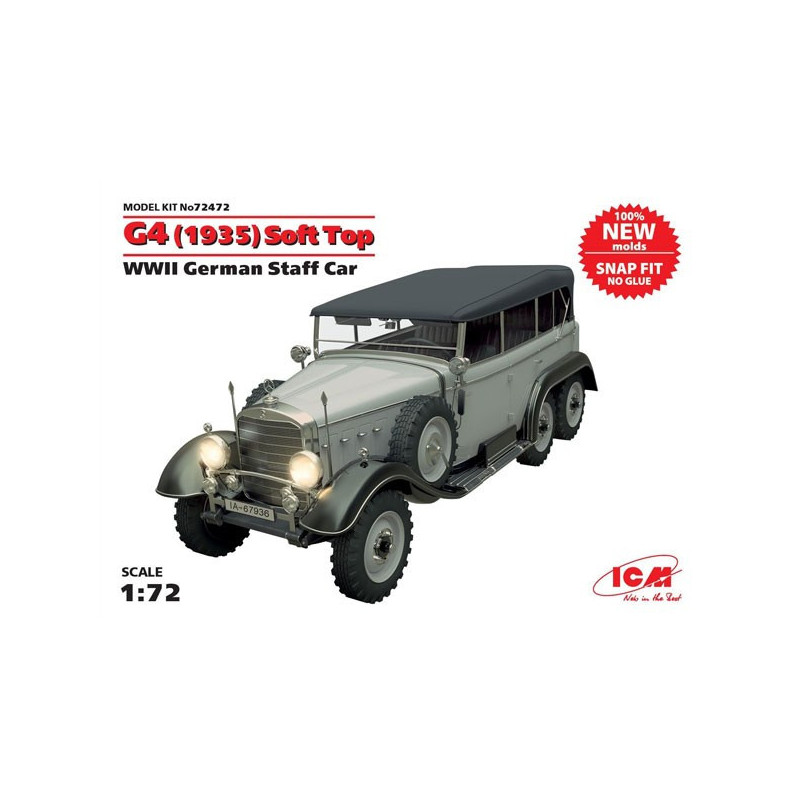 G4 (1935 production), WWII German Staff Car