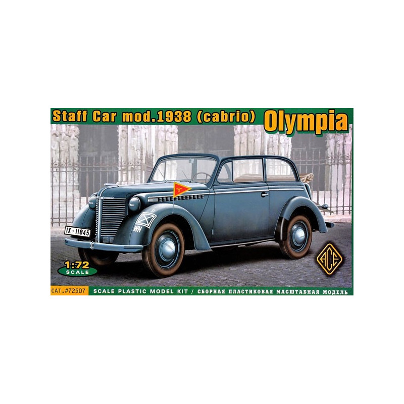 Olympia (cabrio) staff car, model 1938