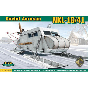 Soviet armored aerosan NKL-16/41