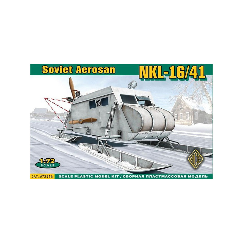 Soviet armored aerosan NKL-16/41