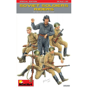 SOVIET SOLDIERS RIDERS