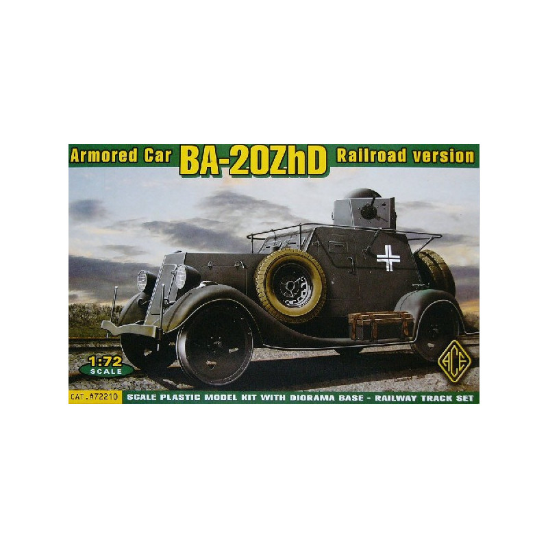 Ba-20ZhD (railroad version)