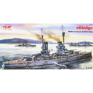 Konig WWI German battleship