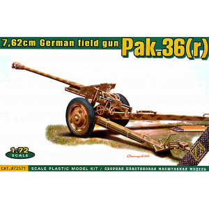 German field gun Pak.36(r) 7.62cm.
