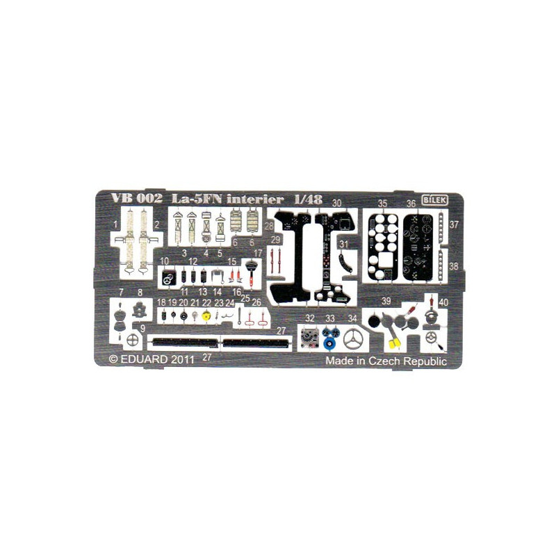 Photo-etched La-5FN interier