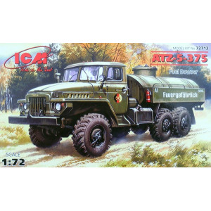 Ural-375D Soviet Army fuel truck