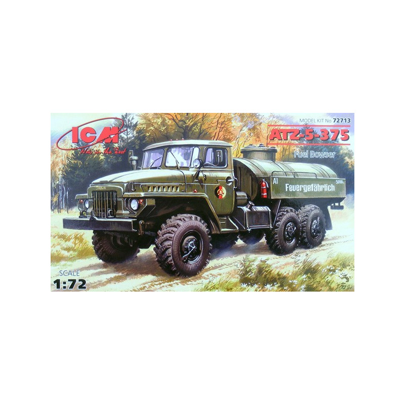 Ural-375D Soviet Army fuel truck