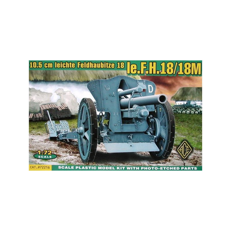 German le FH18 10,5 cm Field Howitzer
