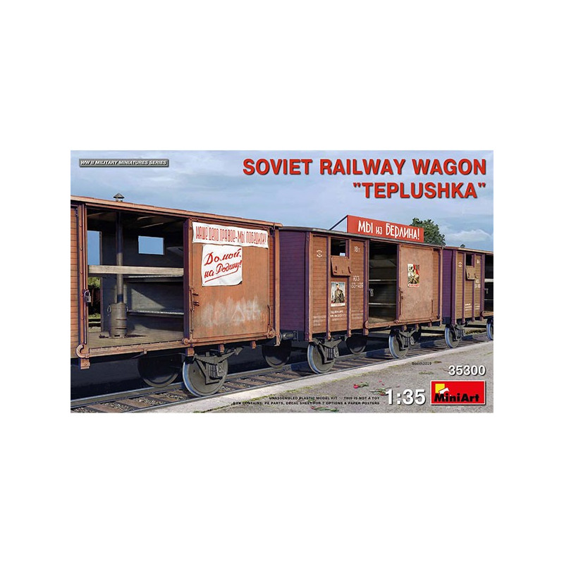 SOVIET RAILWAY WAGON “TEPLUSHKA”