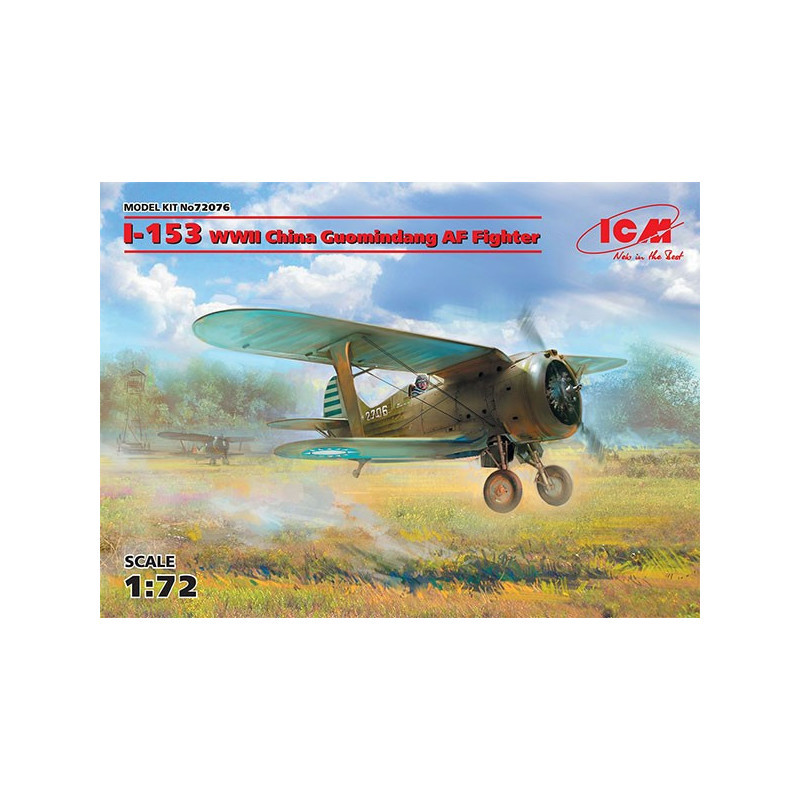 I-153, WWII China Guomindang AF Fighter