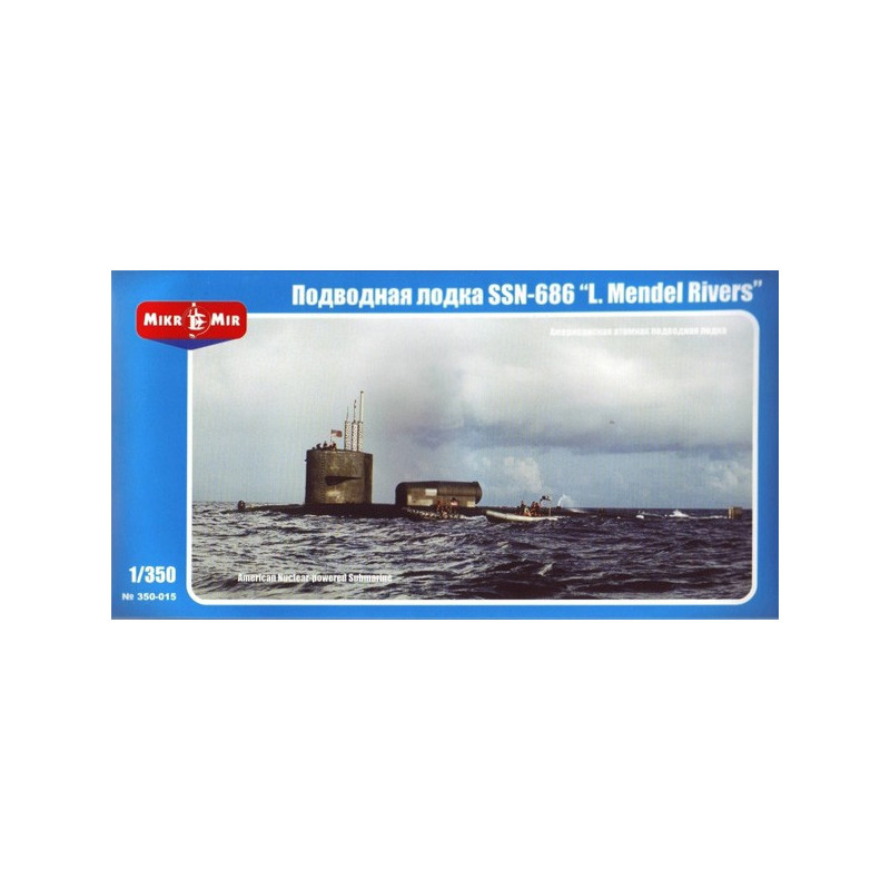 U.S. nuclear-powered submarine SSN-686 Mendel Rivers""