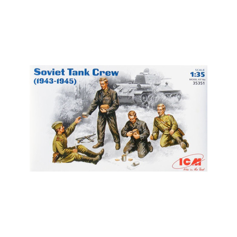 Soviet tank crew, 1943-1945