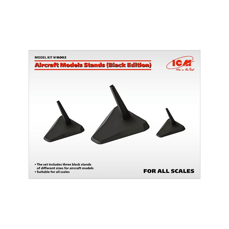 Aircraft Models Stands (Black Edition)