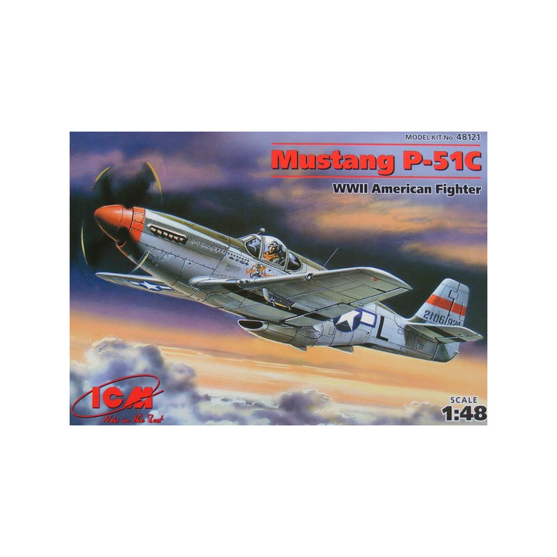 Mustang P-51C WWII USAF fighter