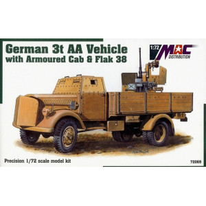 Opel Blitz 3t Armoured Cab with Flak 38