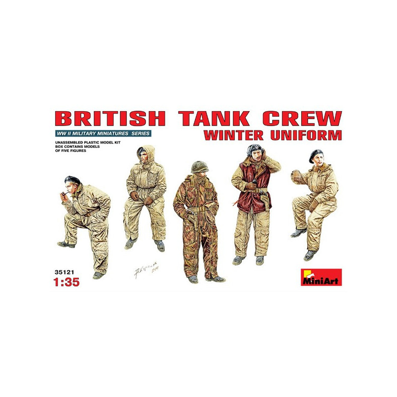 BRITISH TANK CREW. WINTER UNIFORM