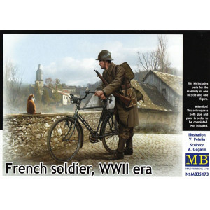 French soldier, WWII era