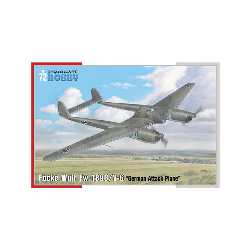 Fw 189C/V-6 German Attack Plane""