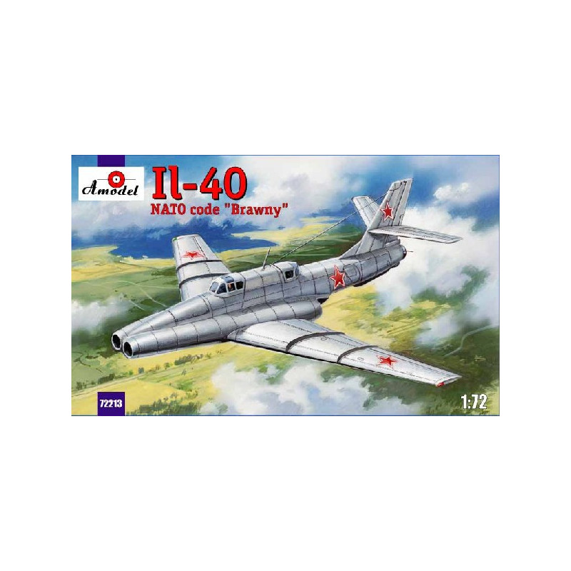 Ilyushin IL-40 ,,Brawny,, Soviet jet-engined armored aircraft, 2nd prototype