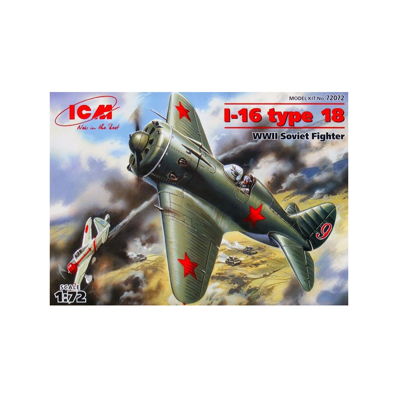 Polikarpov I-16 type 18 WWII Soviet fighter