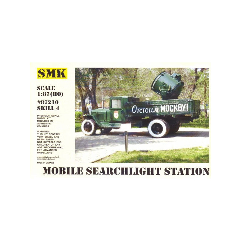 Z-15-11 Soviet search light station on ZIS-5V truck