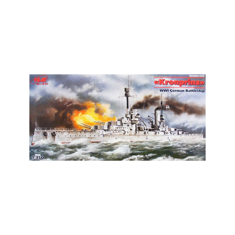 «Kronprinz», WWI German Battleship