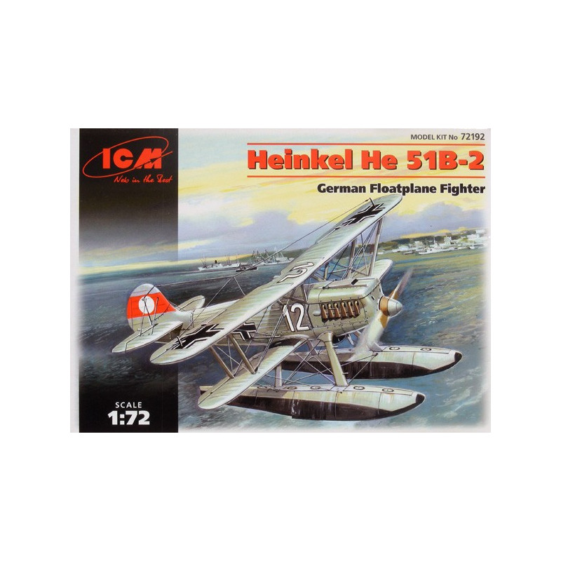 Henkel He-51 B2 German fighter floatplane