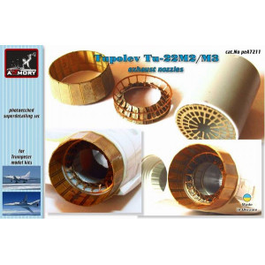 Tupolev Tu-22M2/M3 exhaust nozzles set
