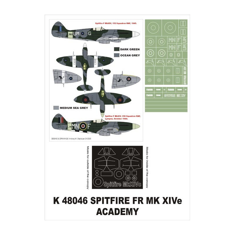 Spitfire F Mk.XIVe / Academy