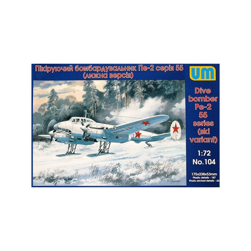 Petlyakov Pe-2 Series 55 Ski variant