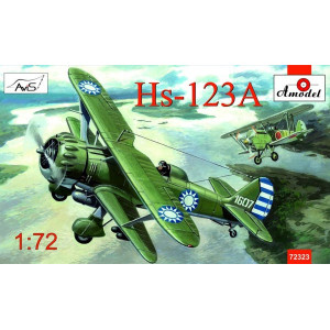 Henschel Hs-123A Chinese dive bomber