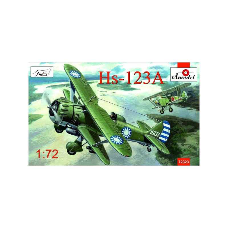 Henschel Hs-123A Chinese dive bomber