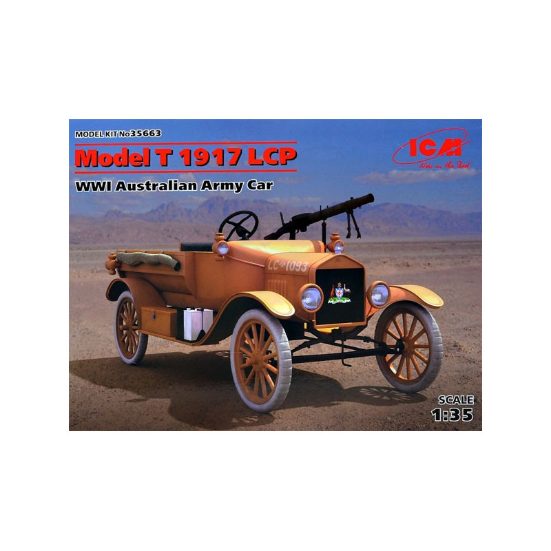 Model T 1917 LCP, Australian Army Vehicle, WWI