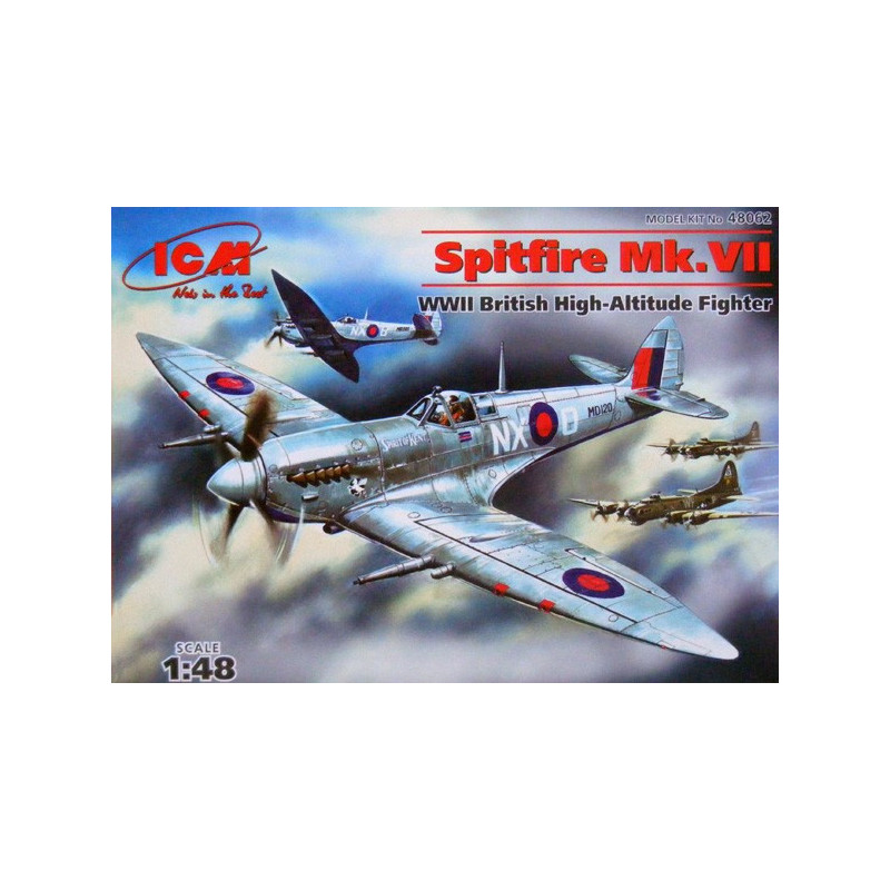 Spitfire Mk.VII WWII RAF fighter