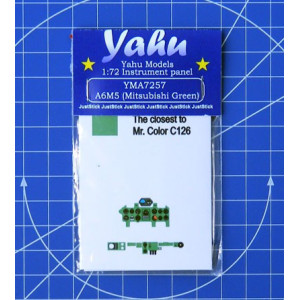 Instrument Panel  A6M5  (Mitsubishi Green)