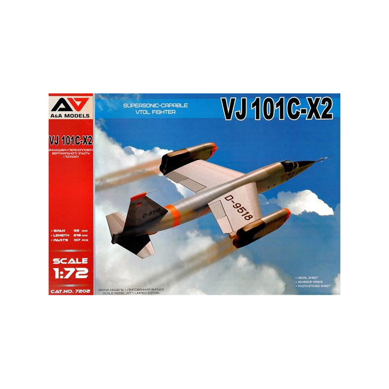 VJ101C-X2 Supersonic-Capable VTOL Fighter