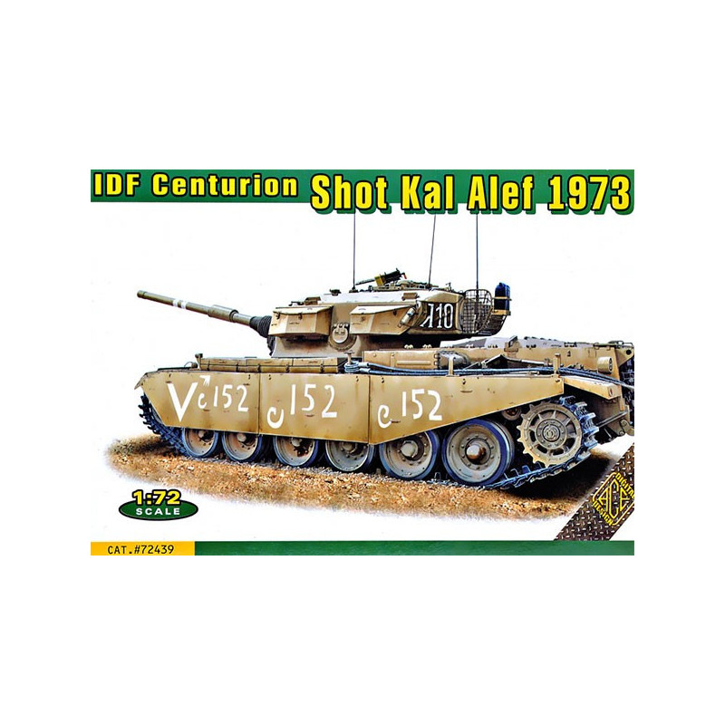 IDF Centurion Shot Kal Alef 1973