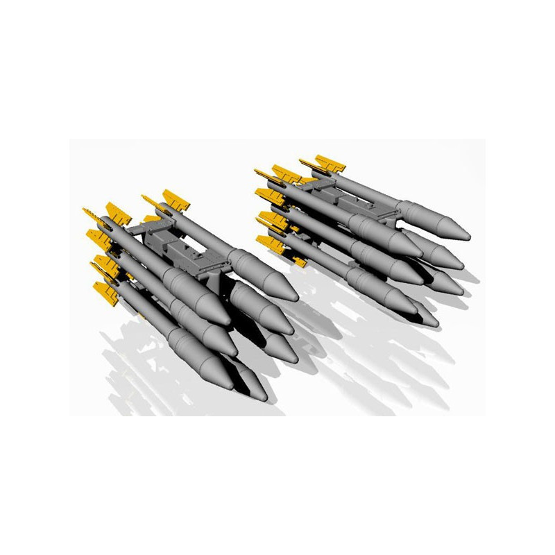 S-3K unguided missiles w/ APU-14U rack