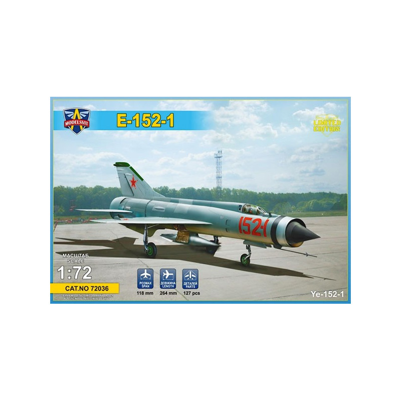 Ye-152-1 Experimental supersonic interceptor