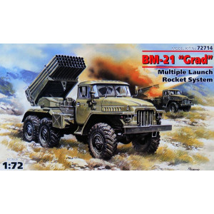BM-21 Grad Soviet rocket system