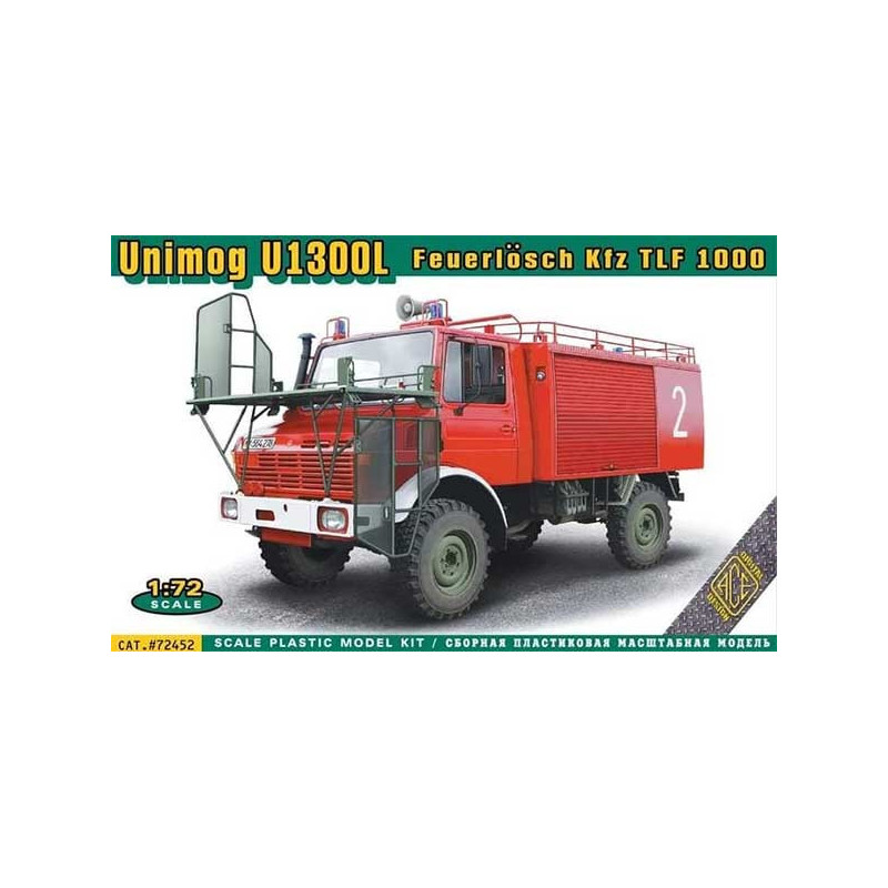 Unimog U 1300L Feuerlösch Kfz TLF 1000