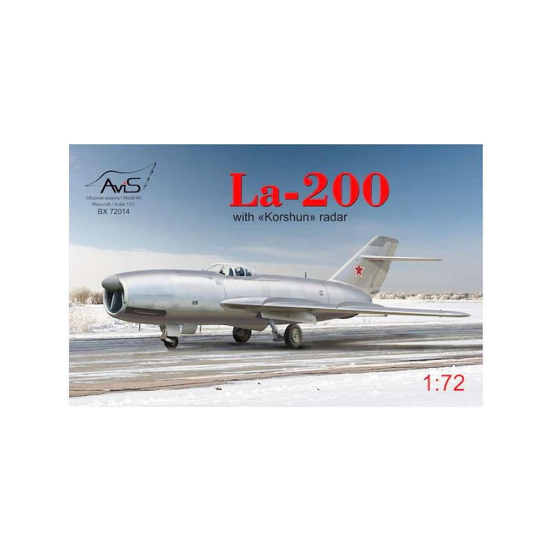 La-200 with ,,Korshun,, radar