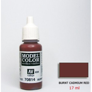 BURNT CADMIUM RED  acrilic (17 ml)