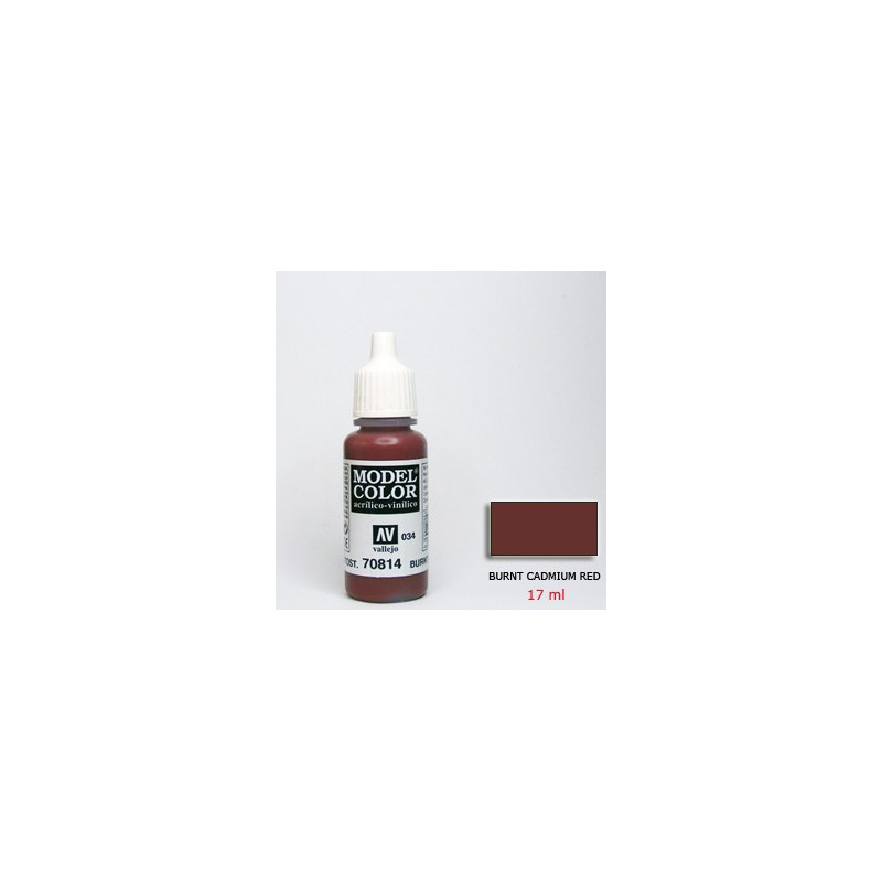 BURNT CADMIUM RED  acrilic (17 ml)