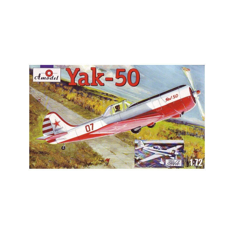 Yakovlev Yak-50/50-2 sporting aircraft (old Amodel 7269 or 7294)